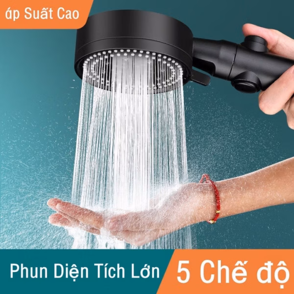 Vòi Sen Tăng Áp 5 Chế Độ Nước Tiện Dụng - Ảnh 4