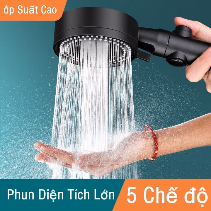 Vòi Sen Tăng Áp 5 Chế Độ Nước Tiện Dụng - Ảnh 4
