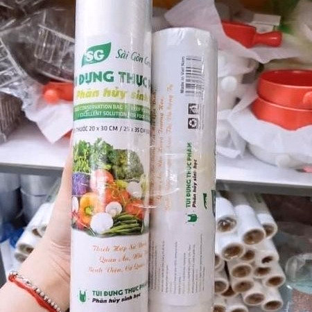 Set 3 Cuộn Túi Đựng Thực Phẩm (Mỗi Cuộn 120 Túi) - Ảnh 4