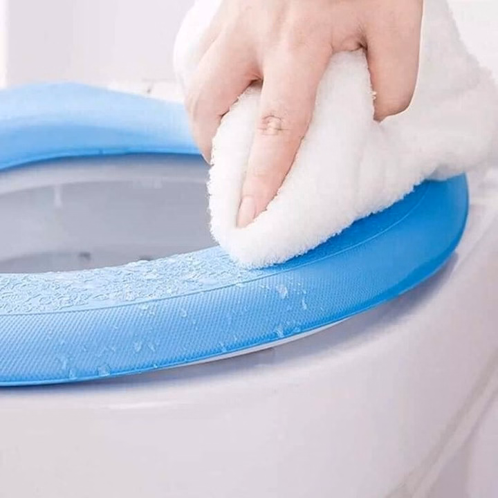 Lót Bồn Cầu Chống Thấm Nước, Giữ Ấm - Ảnh 2