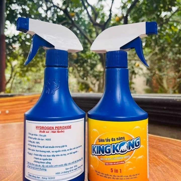 Bộ 2 Chai Siêu Tẩy Đa Năng King Kong - Ảnh 2