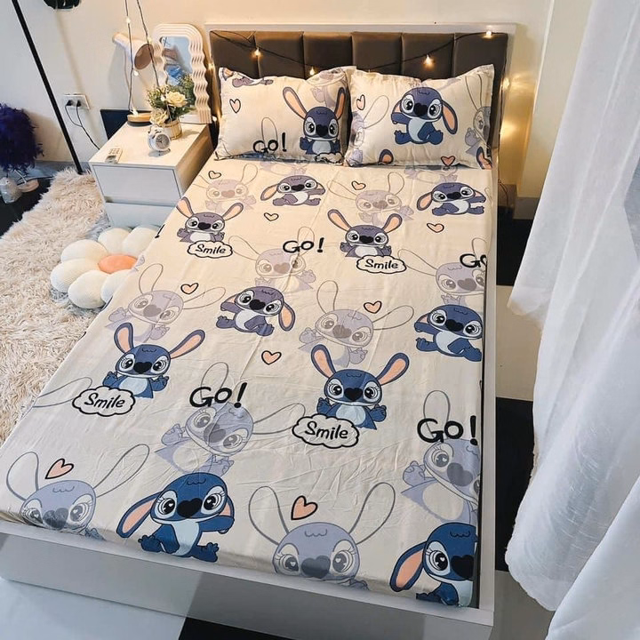 Bộ Ga + 2 Vỏ Gối Chất Liệu Poly - Ảnh 5