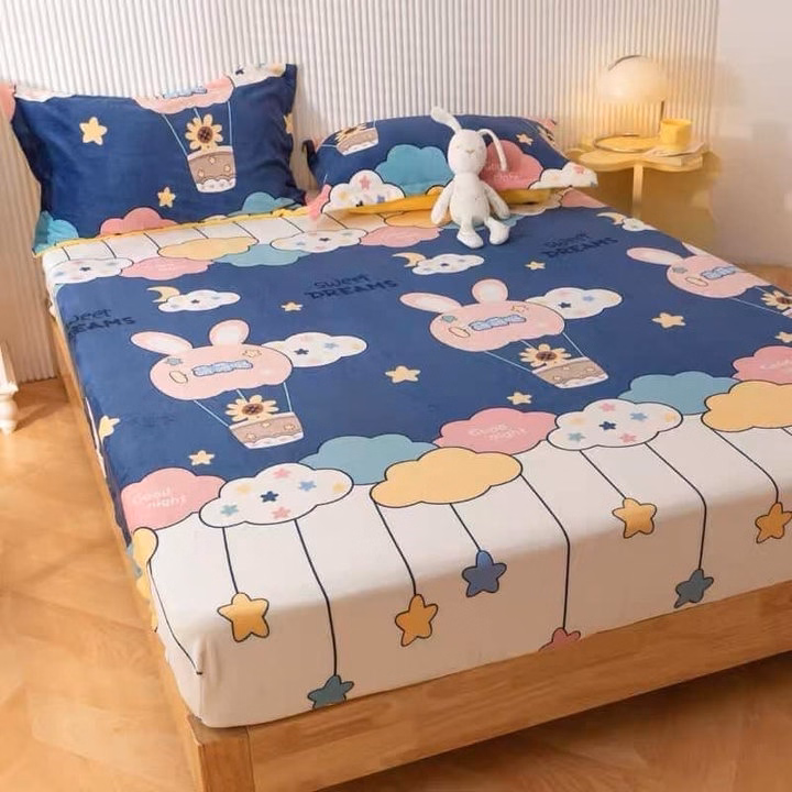 Bộ Ga + 2 Vỏ Gối Chất Liệu Poly - Ảnh 3