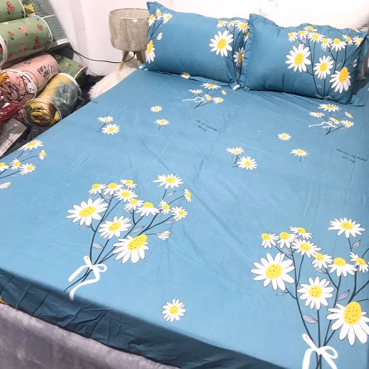 Bộ Ga + 2 Vỏ Gối Chất Liệu Poly - Ảnh 6