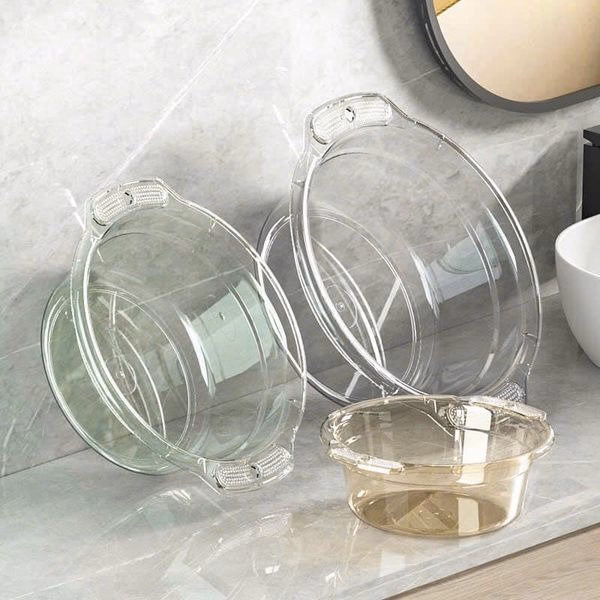 Set 3 Chậu Nhựa Trong Suốt - Ảnh 2