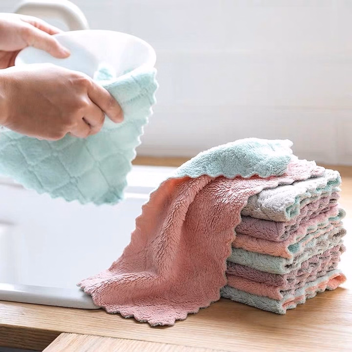 Set 10 Khăn Lau Đa Năng 2 Mặt Tiện Lợi - Ảnh 5