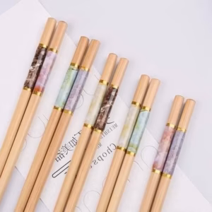 Vỉ 10 Đôi Đũa Trúc Hươu Chống Mốc