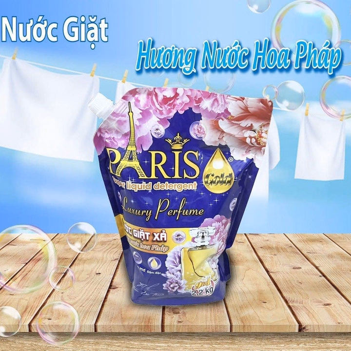 Nước Giặt Xả Paris Túi 2.2L - Gdn - Ảnh 2