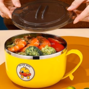 Bát Giữ Nhiệt Vịt Vàng Size 15Cm