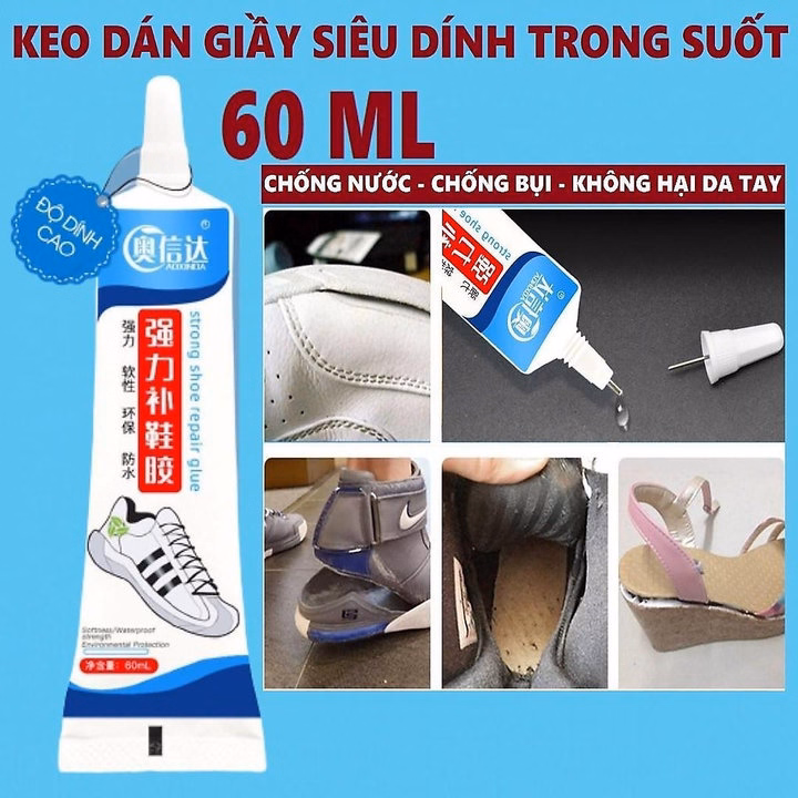 Keo Dán Giày Tuýp Đỏ Nội Địa Trung - Ảnh 5