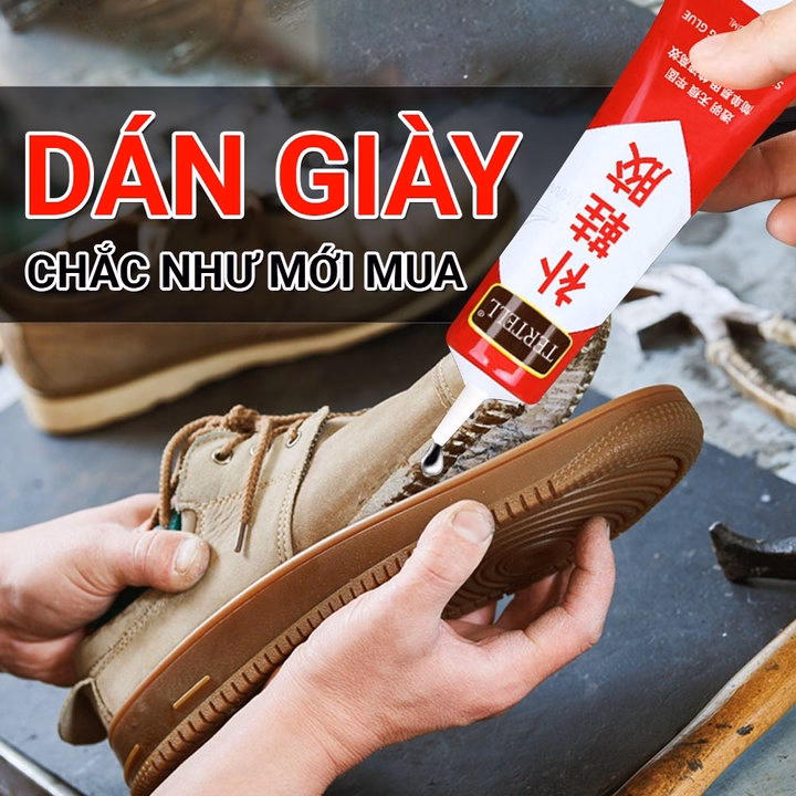 Keo Dán Giày Tuýp Đỏ Nội Địa Trung - Ảnh 6