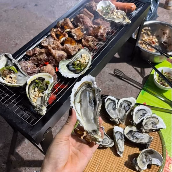 Bếp Nướng Than Hoa, Bếp Nướng Bbq Tiện Dụng - Ảnh 3
