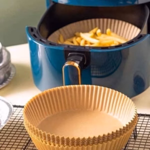 Giấy Nến Nâu Lót Nồi Chiên