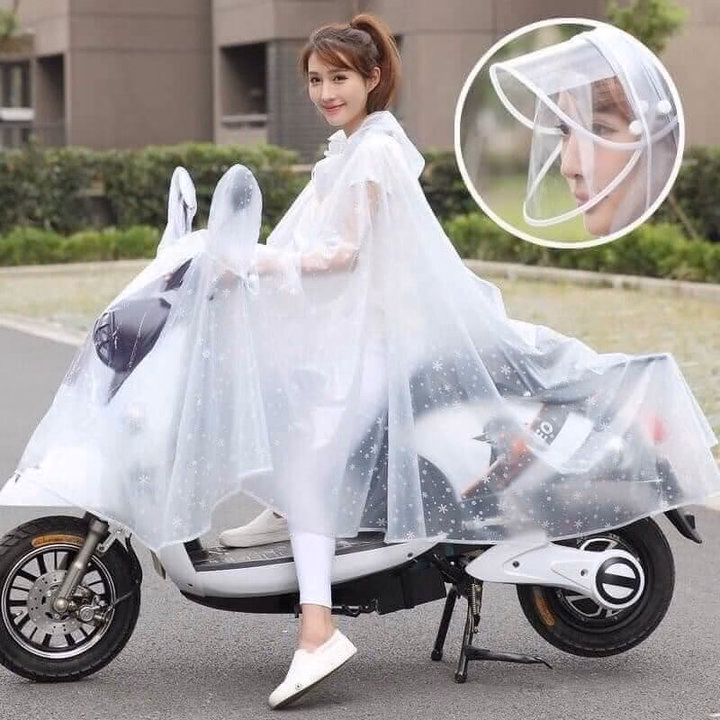 Áo Mưa Bông Tuyết 2 Đầu - Gdn - Ảnh 3
