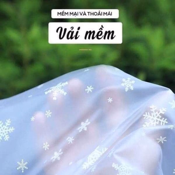 Áo Mưa Bông Tuyết 2 Đầu - Gdn - Ảnh 2