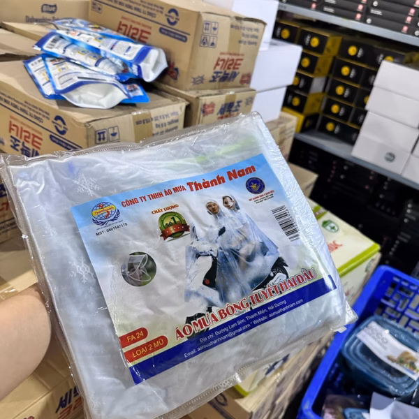 Áo Mưa Bông Tuyết 2 Đầu - Gdn - Ảnh 5