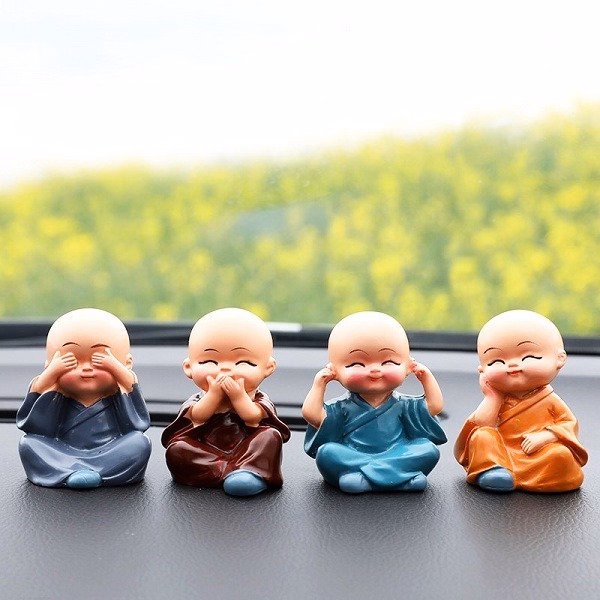 Bộ Tượng 4 Không Trang Trí