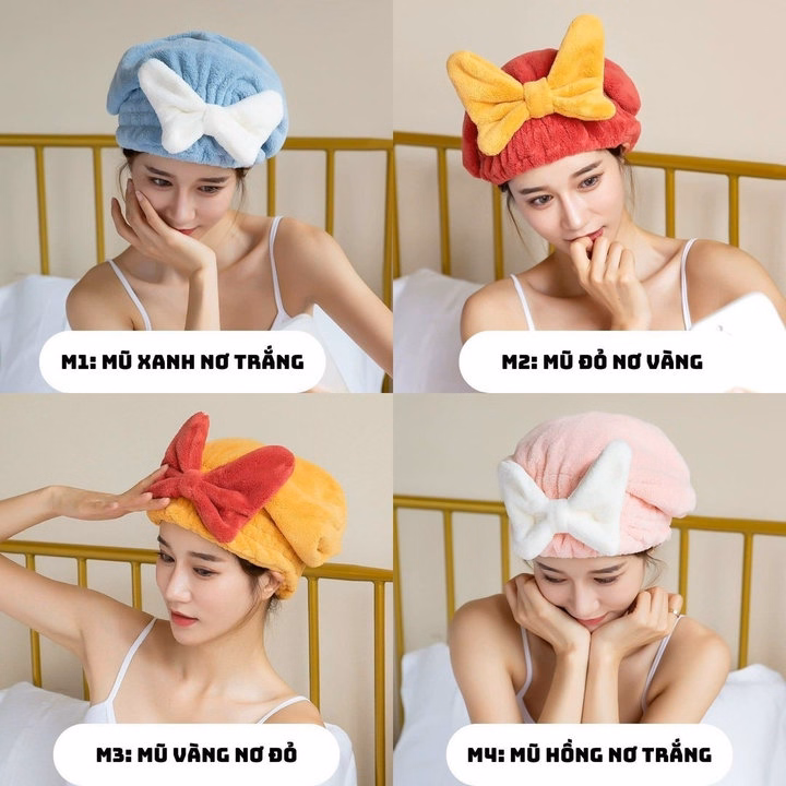 Mũ Ủ Khô Tóc Siêu Thấm Hút - Ảnh 3