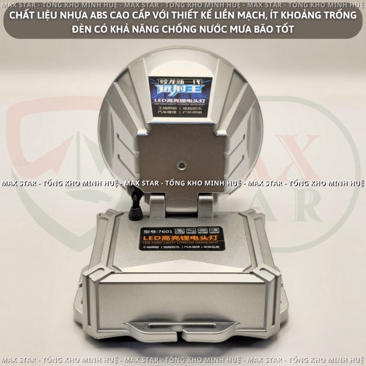 Đèn Pin Đội Đầu Siêu Sáng Xj-7601 Chiếu Xa Tối Đa 500 Mét Soi Sáng Liên Tục 6 Giờ Gd186 - Lady'S Passion - Ảnh 6