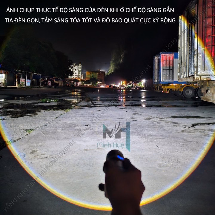 Đèn Pin Cầm Tay Siêu Sáng Ray Bow 1122 Chiếu Xa 600 Mét Có Zoom Xa Gần Chống Nước Sạc Ngược Cho Điện Thoại Cao Cấp Gd193 - Lady'S Passion - Ảnh 9