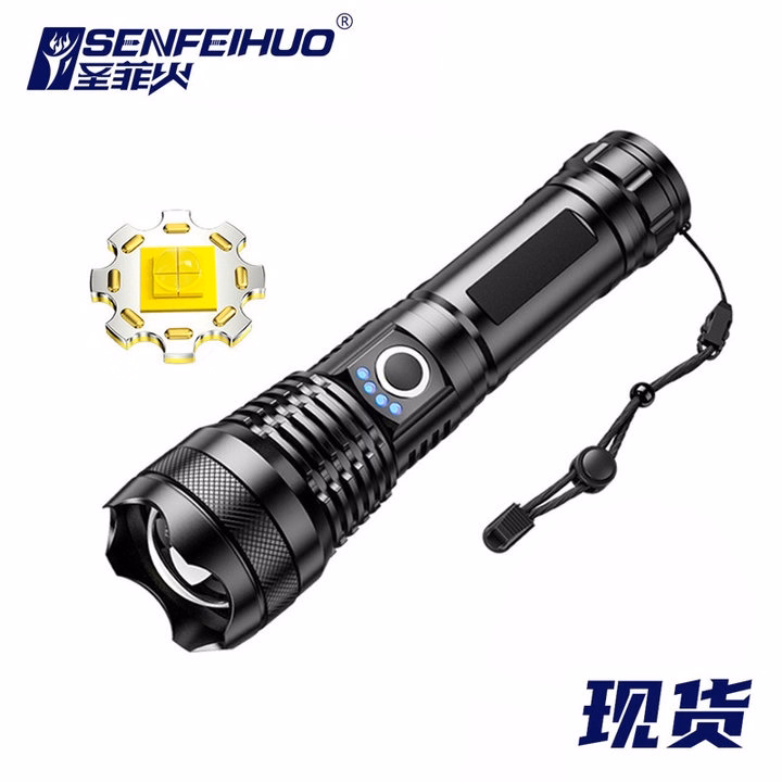 Đèn Pin Cầm Tay Siêu Sáng Xhp50 Thu Gần Phóng Xa Tiện Lợi Gd197 - Lady'S Passion - Ảnh 5