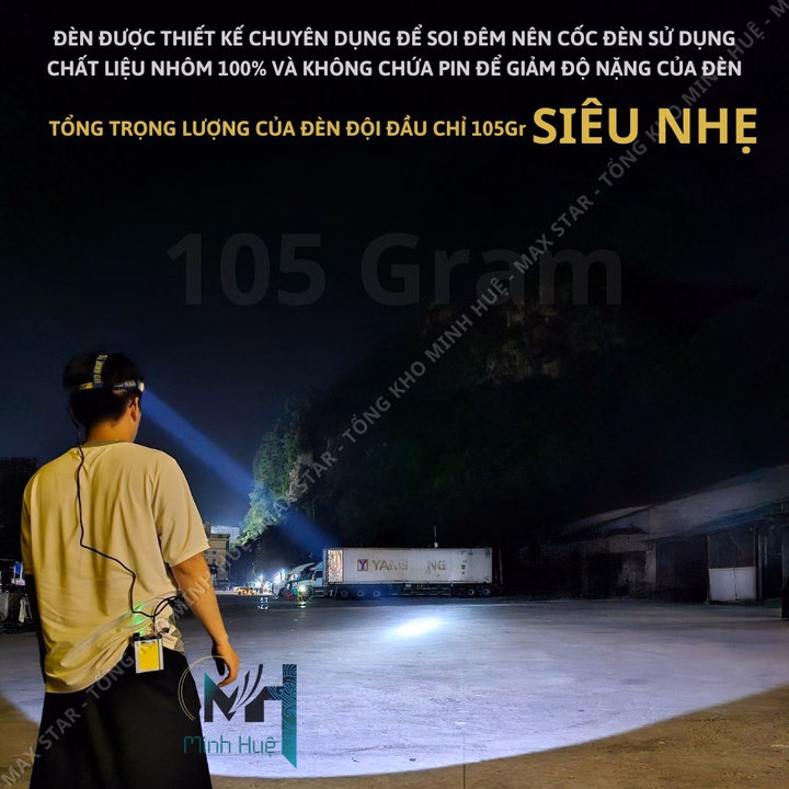 Đèn Pin Đội Đầu Xjg100 Kẹp Bình Siêu Sáng Chiếu Xa 2 Chế Độ Sáng Độc Lập ,Đèn Kẹp Bình Ắc Quy Dùng Đi Soi Nấm Mối Đi Biển Gd200 - Lady'S Passion - Ảnh 8