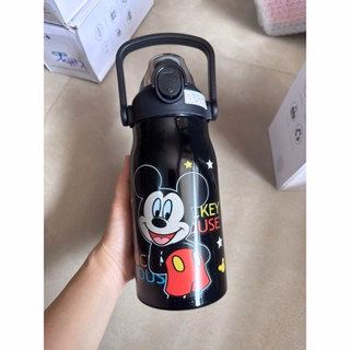 Bình Giữ Nhiệt Hoạt Hình 5D Có Quai Xách 1000Ml - Gdn - Ảnh 4