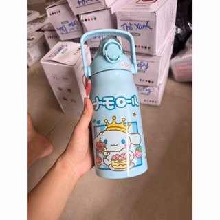 Bình Giữ Nhiệt Hoạt Hình 5D Có Quai Xách 1000Ml - Gdn - Ảnh 6