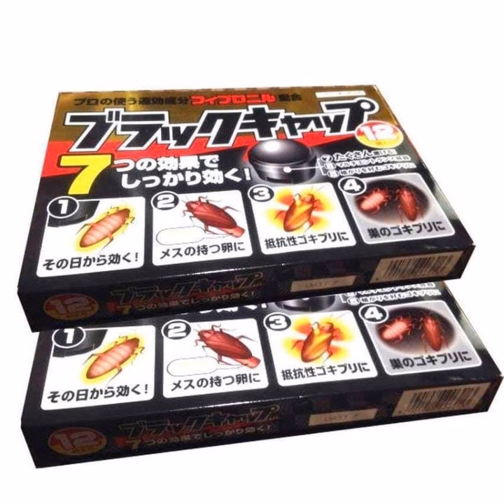 Thuốc Diệt Gián Nhật Bản , Diệt Tận Gốc Gián Loại Xịn Hộp 12 Viên - Su - Ảnh 8