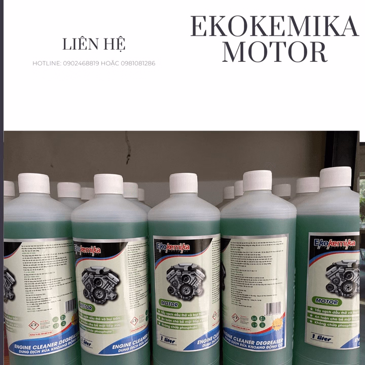 Dung Dịch Rửa Khoang Động Cơ, Khoang Máy Motor - 1L - Thương Hiệu Ekokemika - Ảnh 7