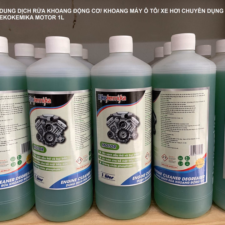 Dung Dịch Rửa Khoang Động Cơ, Khoang Máy Motor - 1L - Thương Hiệu Ekokemika - Ảnh 8