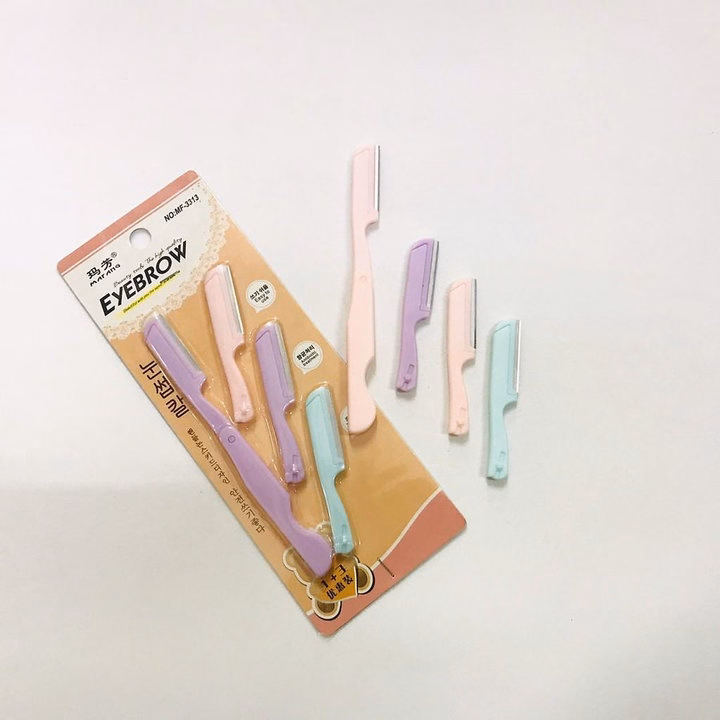 Bộ Dao Cạo Lông Mày 4 Lưỡi - Ảnh 2