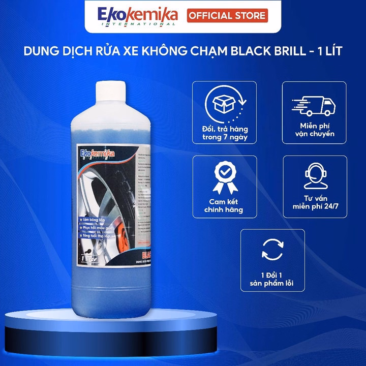 Dung Dịch Bảo Dưỡng Làm Bóng Lốp Xe Blackbrill - Ekokemika - Ảnh 2