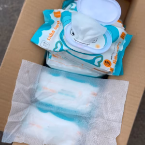 Thùng 10 Gói Khăn Ướt Baby Wet Wispes (Gói 550Gram) - Su