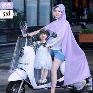 Áo Mưa Cánh Dơi Cha Con Hàng Việt Nam Trước Trong Suốt - Gdn