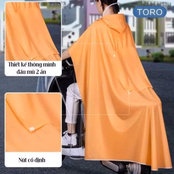 Áo Mưa Cánh Dơi Cha Con Hàng Việt Nam Trước Trong Suốt - Gdn - Ảnh 6