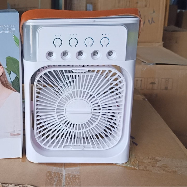 Quạt Hơi Nước Để Bàn Phun Sương 5 Vòi Phun Mini - Gdn - Ảnh 5