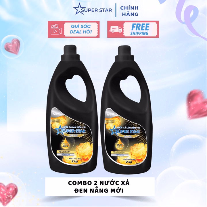 Nước Xả Làm Mềm Vải Đậm Đặc - Super Star - Ảnh 7