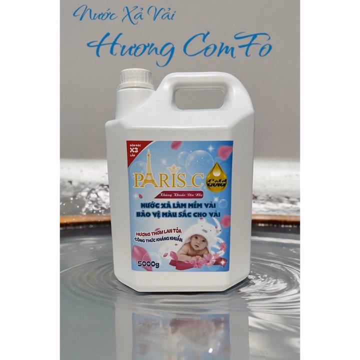 Nước Rửa Chén Hương Chanh/Lau Sàn Thảo Mộc/Xả Vải Paris Can 5L - Gdn - Ảnh 3