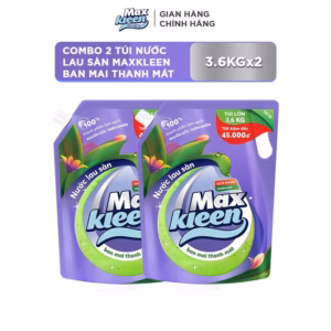 Combo 2 Túi Nước Lau Sàn Maxkleen Ban Mai Thanh Mát 3.6Kg