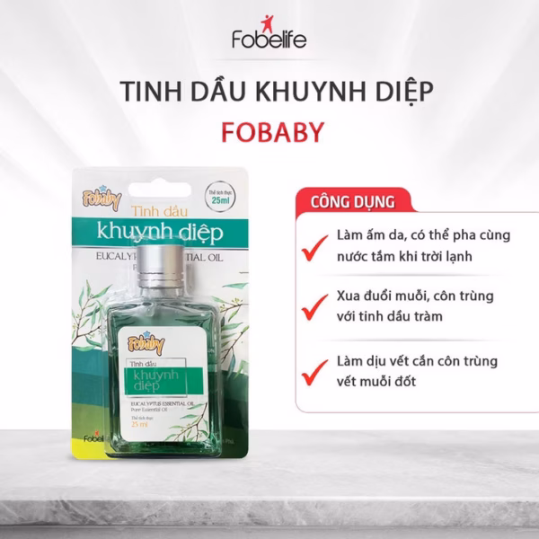 Tinh Dầu Khuynh Diệp Fobaby Cho Bé - Fobelife