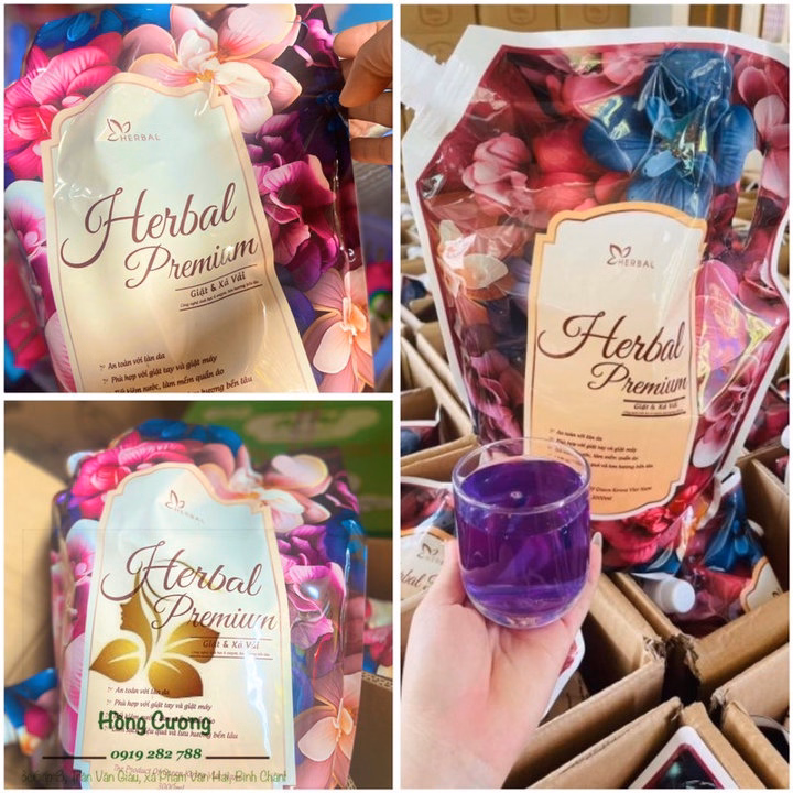 Nước Giặt Xả Herbal Pramium Hương Nước Hoa Pháp Siêu Sạch, Siêu Thơm An Toàn Với Trẻ Sơ Sinh 3 Lít- Ctb744 - Ảnh 6