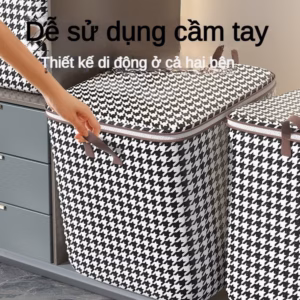 Túi Đựng Chăn, Quần Áo Kẻ Caro 100L - Gdn