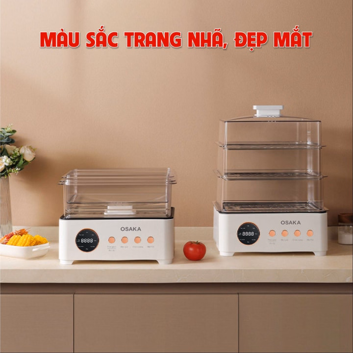 Nồi Lẩu Hấp Thủy Nhiệt Đa Năng Osaka Mp-666 Ngon Như Nhà Hàng Chang Kang Kung - Ảnh 8