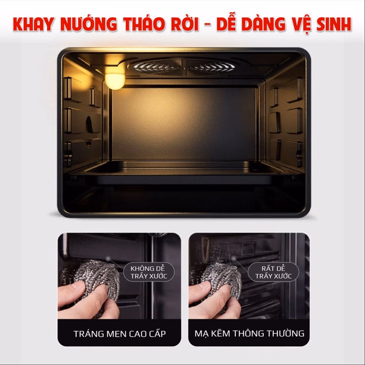Lò Chiên Không Dầu 20 Lít Osaka Af-20L Xanh- Cao Cấp Và Thời Trang - Ảnh 10