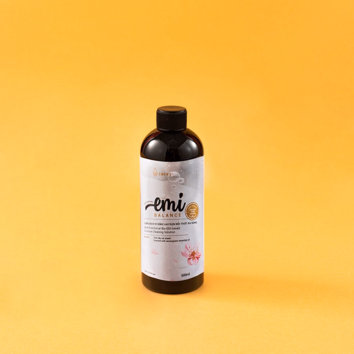 Dung Dịch Vi Sinh Emibalance Lau Dọn Nội Thất Đa Năng Sả Chanh 500Ml - Ảnh 2