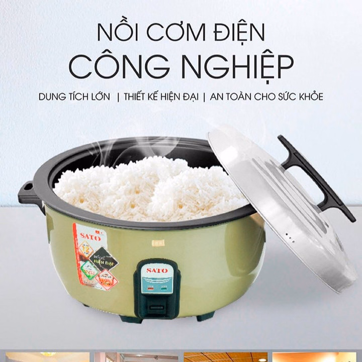 Nồi Cơm Điện Công Nghiệp Sato 120C011/Q12 12 Lít - Ảnh 9