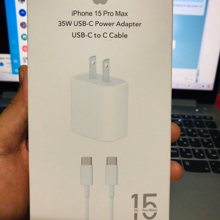 Bộ Sạc Nhanh Iphone 35W Cổng Type C - Silver - Ảnh 4