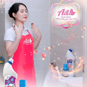 Combo Tẩy Bồn Cầu & Cốc Thả Bồn Cầu Ailla