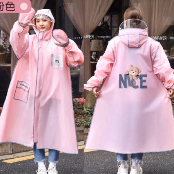 Áo Mưa Thời Trang Gấu Hot Ngẫu Nhiên - Suclothing - Ảnh 3